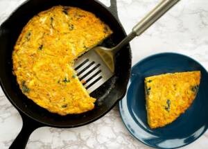 Low FODMAP Sweet Potato Spanish Tortilla Recipe Image