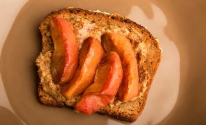 Apple & Almond Butter Toast Recipe Image