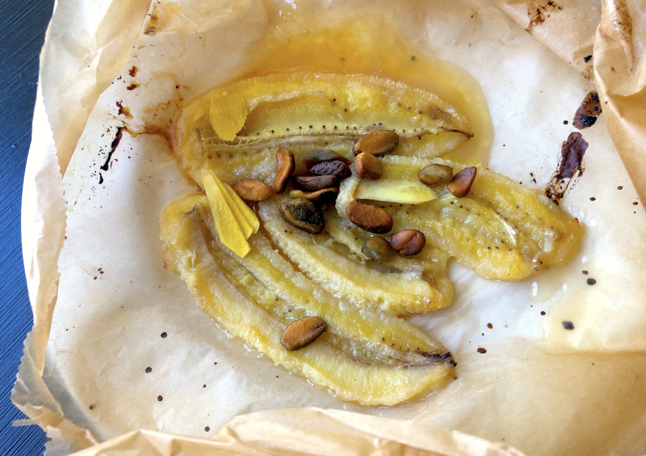 Banana En Papillote