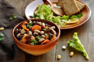 Black & White Bean Salad Recipe Image