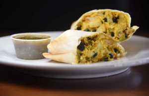 Breakfast Burrito With Turmeric Tofu Recipe Image