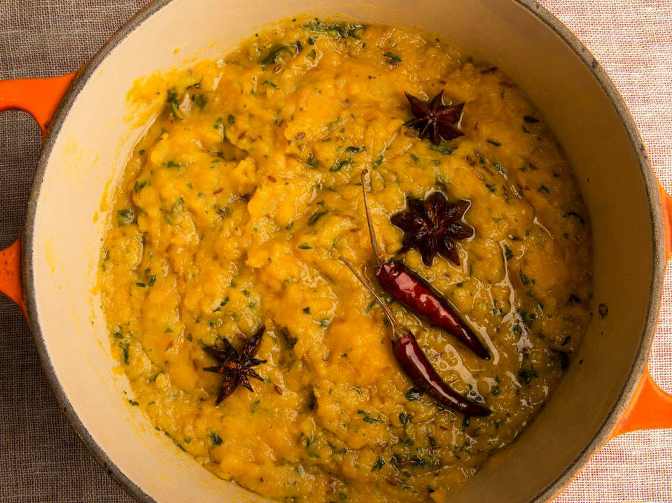 butternut squash dal - anti-cancer recipes - anti-cancer recipes- cook for your life