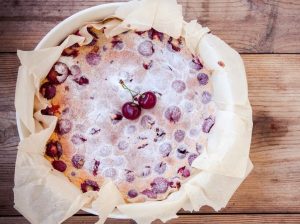 Cherries Clafoutis Recipe Image
