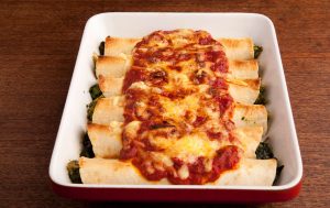 Chicken & Spinach Enchiladas Recipe Image