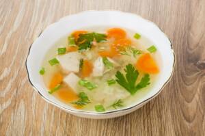 Chicken & Rice Soup Recipe Image