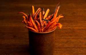 Chipotle Roasted Carrot Fries Recipe Image