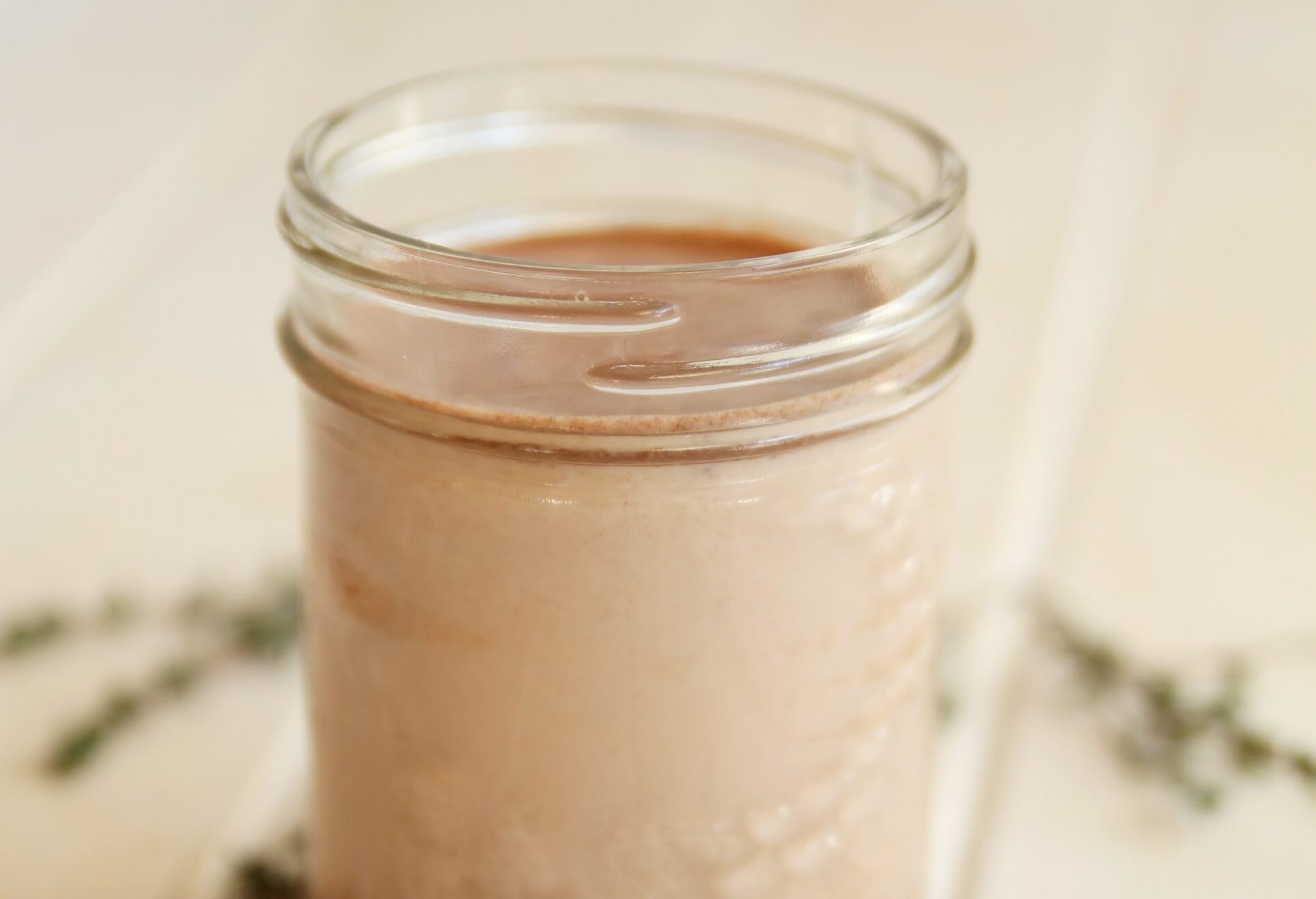 chocolate coconut smoothie