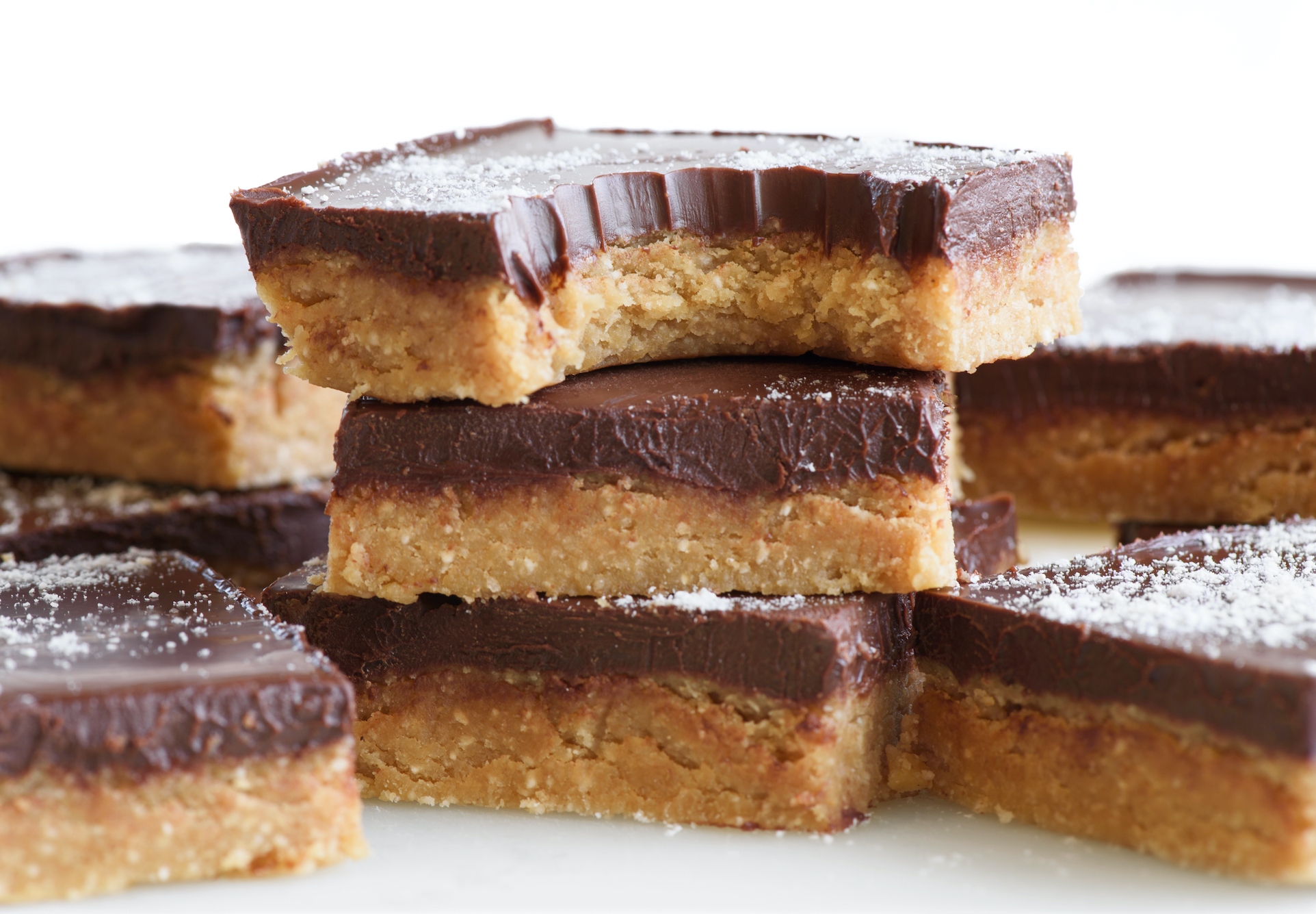 Chocolate Tahini Bars