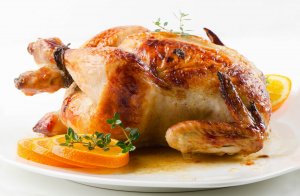 Citrus Thyme Roasted Chicken Recipe Image