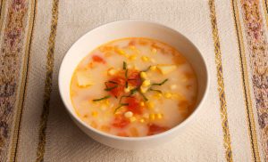 Cremosa sopa de maíz Recipe Image