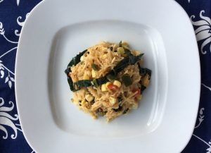 Cremosa Pasta de Coco Vegano Tailandés Recipe Image