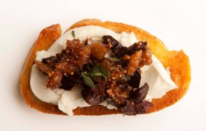 Crostini With Fig & Walnut Tapenade Recipe Image