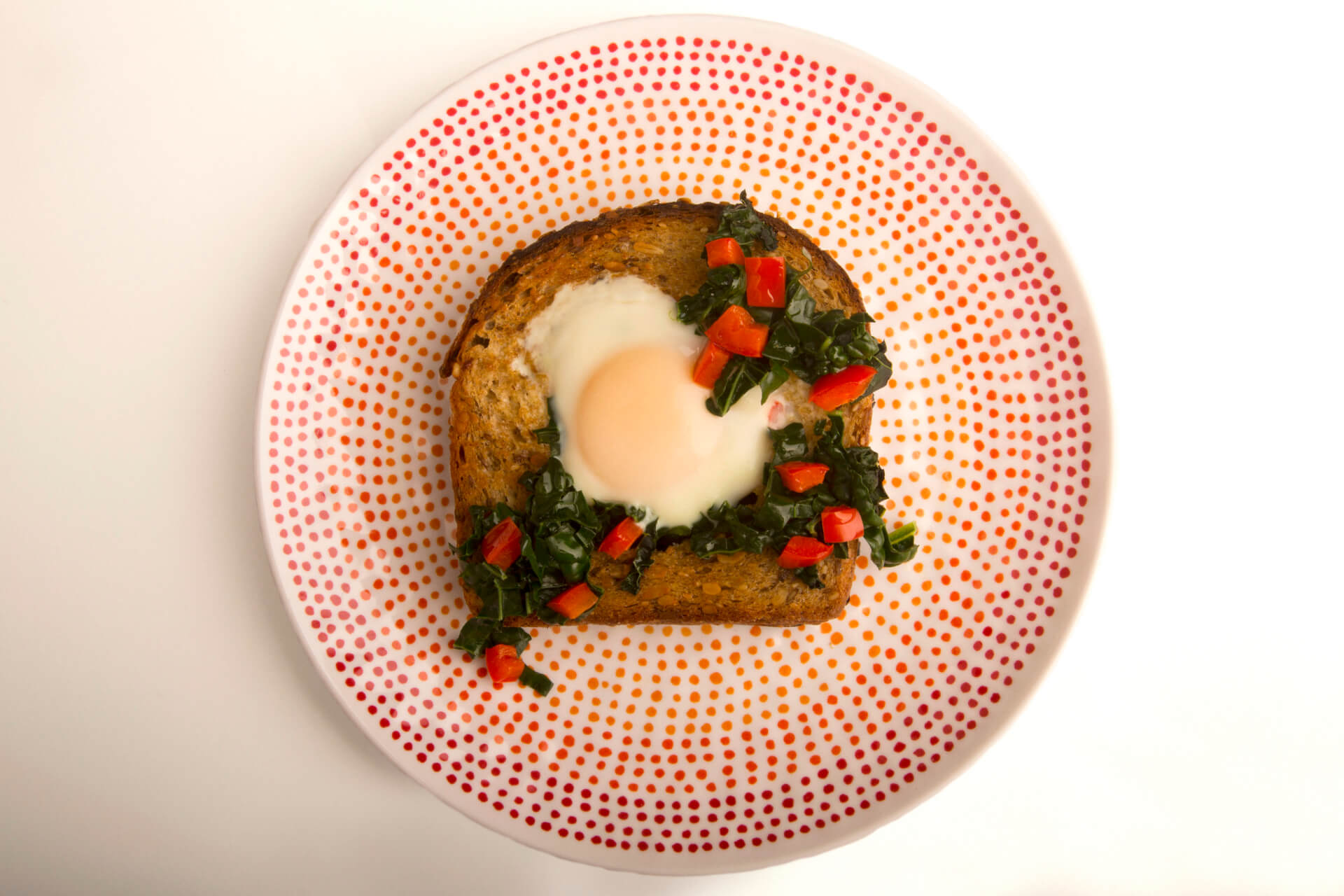 Eggs Croque Madame with kale- anti-cancer recipes- cook for your life