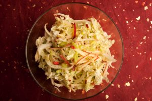 Ensalada de hinojo y col napa Recipe Image