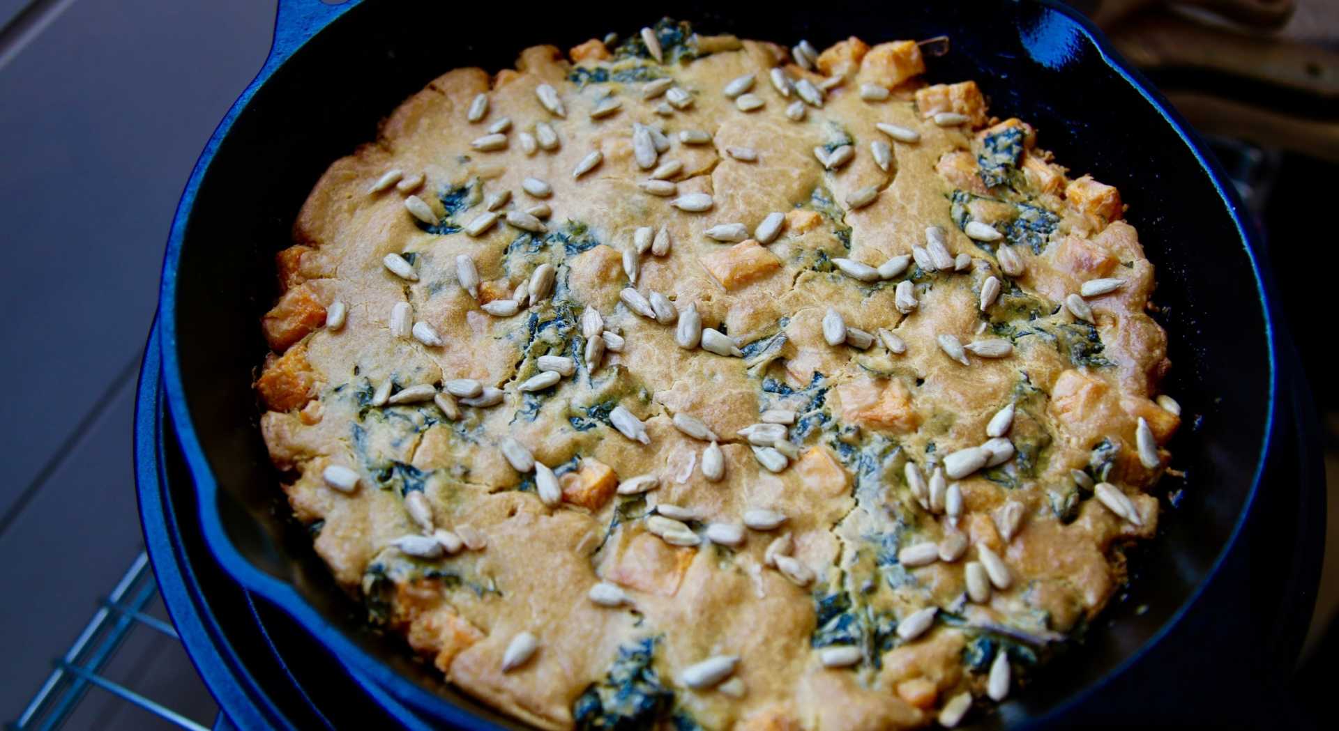 Sweet Potato & Kale Farinata Image