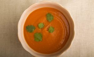 Gingery Sweet Potato Soup Recipe Image