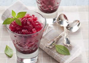 Granita de moras azules Recipe Image