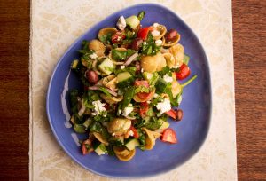 Greek Pasta Salad Recipe Image