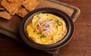 Greek Yellow Split Pea Dip Recipe Image