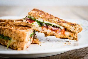 Caprese Grilled Cheese Recipe Image
