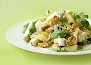 Pear Arugula Salad With Maple Vinaigrette Recipe Image