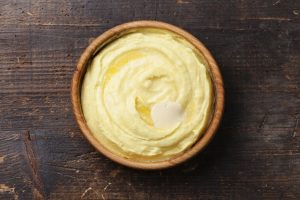 Olive Oil Mashed Potatoes With Garlic Recipe Image