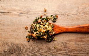 Kale & Pecan Stuffing Recipe Image
