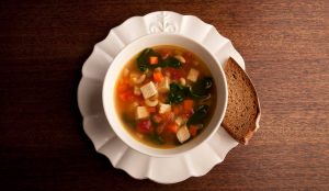 Leftover Turkey Minestrone Soup Recipe Image