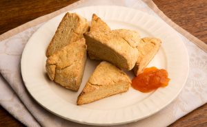 Lemon Cardamom Scones Recipe Image