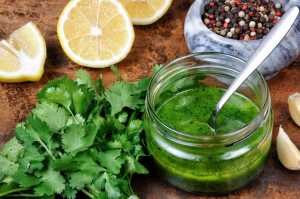 Lemon Cilantro Marinade Recipe Image