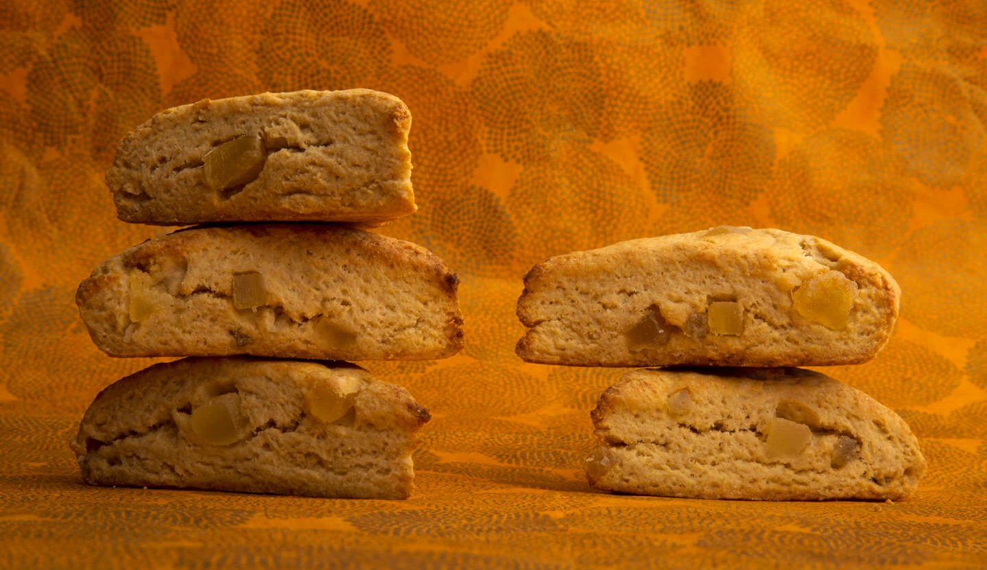 lemon, ginger, scones- Lemon Ginger Scones- anti-cancer recipes- cook for your life