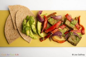 Marinated Tofu With Peppers & Onions Recipe Image