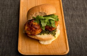 Spicy Chicken Meatball Sandwich Recipe Image