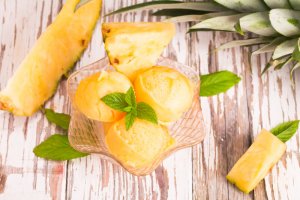 Pineapple Coconut Gelato Recipe Image