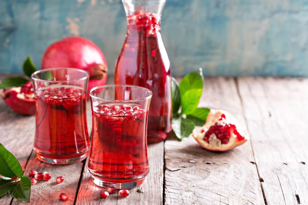 Pomegranate Water- anti-cancer recipes- cook for your life