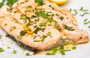 Soy Poached Salmon Recipe Image
