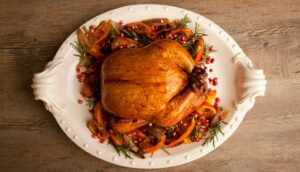 Pomegranate-Glazed Chicken Recipe Image