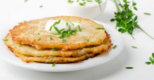 Potato Chive Cake Recipe Image