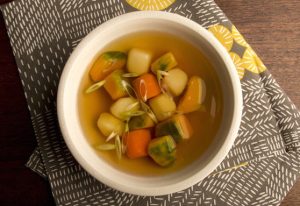 Clear Pumpkin Soup Recipe Image