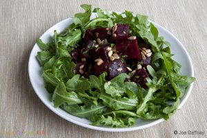 Roasted Beet & Arugula Salad Recipe Image