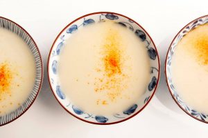 Roasted Cauliflower & Goat Cheese Soup Recipe Image