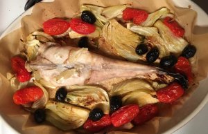 Roasted Monkfish With Fennel & Tomatoes Recipe Image