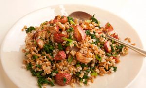 Roasted Radish & Farro Salad Recipe Image