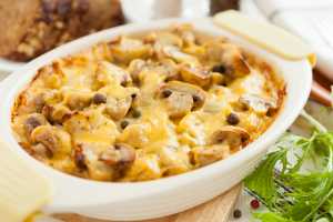 Potato, Carrot, & Mushroom Gratin Recipe Image