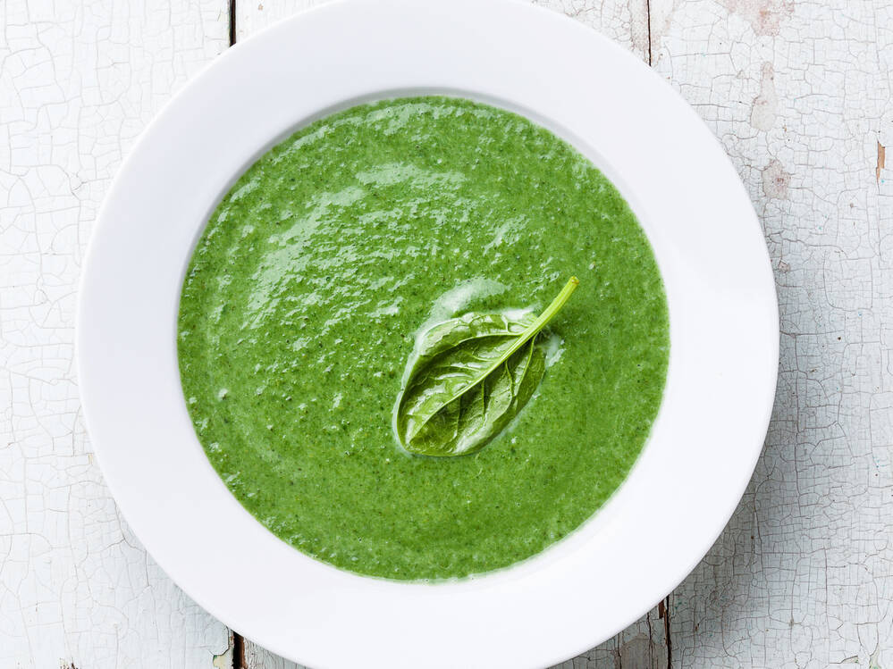 Swedish Spinach Soup - Cook For Your Life- anti-cancer recipes