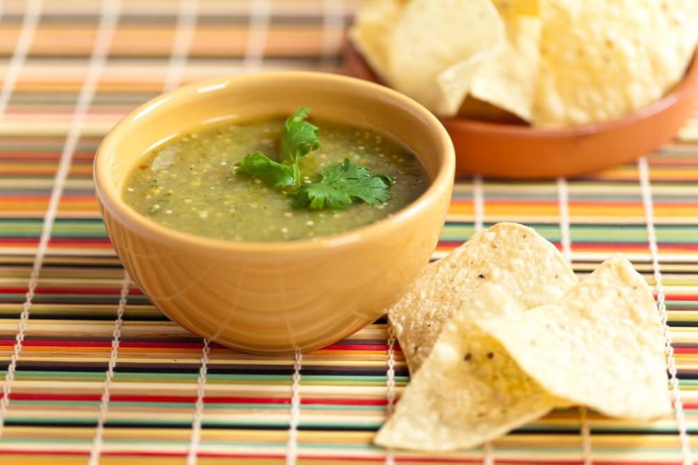 salsa, verde, tomatillo, poblano pepper- Salsa Verde- anti-cancer recipes- cook for your life