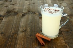 Lower-Fat Eggnog Recipe Image