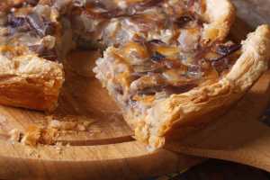 French Onion Tart Recipe Image