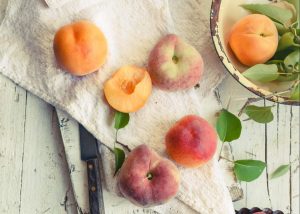 Grilled Apricots with Mint Yogurt Recipe Image