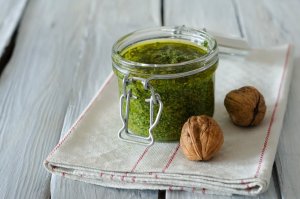 Flaxseed & Walnut Pesto Recipe Image